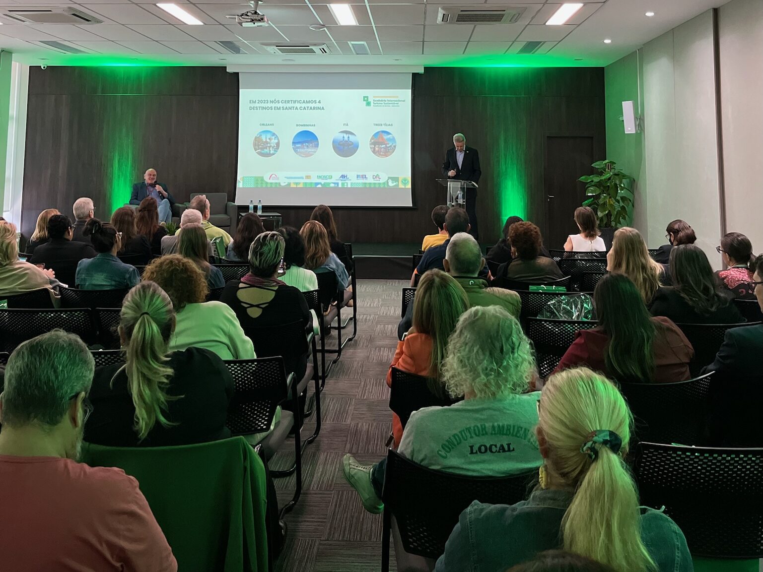 Cerimônia de abertura Seminário Turismo Sustentável - Experiencias da Baviera em Florianópolis